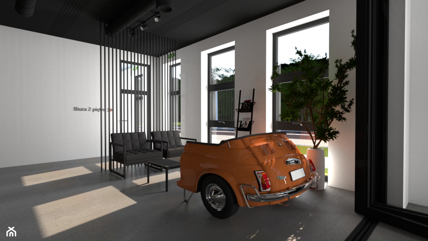 Siedziba firmy szkoły nauki jazdy - Wnętrza publiczne, styl minimalistyczny - zdjęcie od Zen Home - Homebook