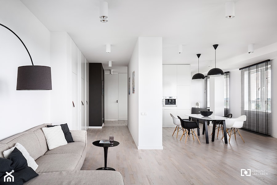 Sun Tower Apartment - Salon, styl nowoczesny - zdjęcie od Dariusz Jarząbek