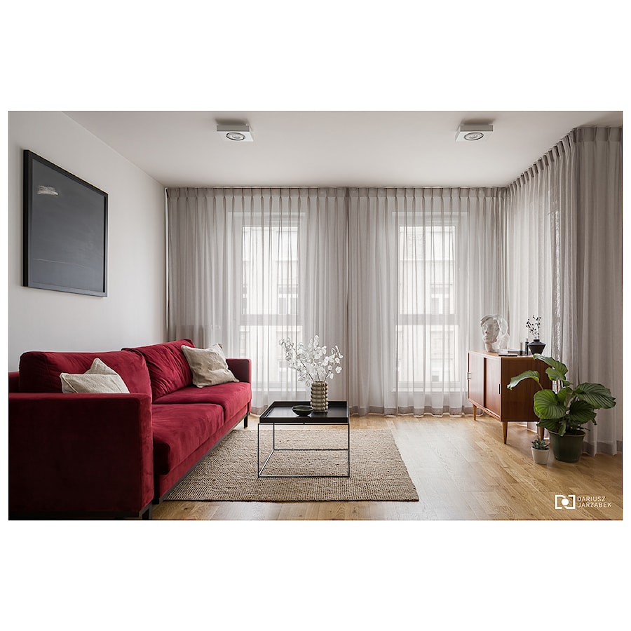 One room apartment - Salon, styl nowoczesny - zdjęcie od Dariusz Jarząbek