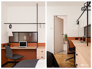 Fox apartment - Biuro, styl nowoczesny - zdjęcie od Dariusz Jarząbek