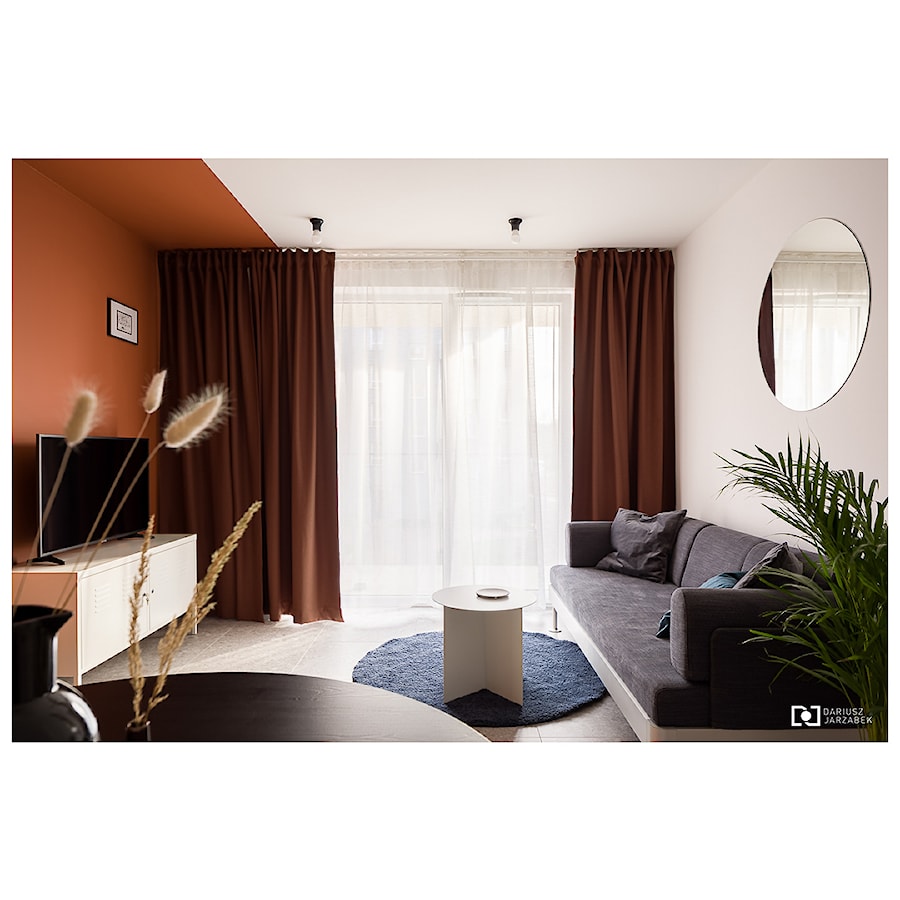 Fox apartment - Salon, styl nowoczesny - zdjęcie od Dariusz Jarząbek