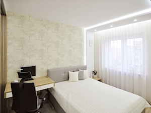 Sypialnia - sufit podświetlany - zdjęcie od ABC Projektowo • projektowanie wnętrz