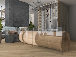 Apart Hotel Recepcja - Wnętrza publiczne, styl nowoczesny - zdjęcie od e interiors