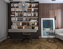 Apartament w Krakowie - Biuro, styl glamour - zdjęcie od e interiors - Homebook