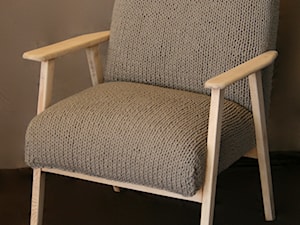 fotel z obiciem ręcznie wykonanym - zdjęcie od LinhoDecor