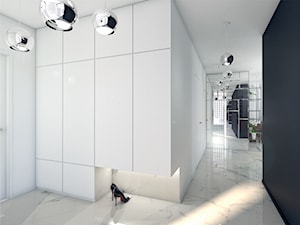 Mieszkanie w stylu glamour - Hol / przedpokój, styl glamour - zdjęcie od DNAarchitekci