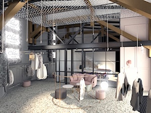 Projekt wnętrz showroom'u - Wnętrza publiczne - zdjęcie od DNAarchitekci