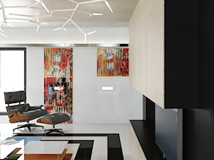 Projekt wnętrz - Salon, styl nowoczesny - zdjęcie od DNAarchitekci