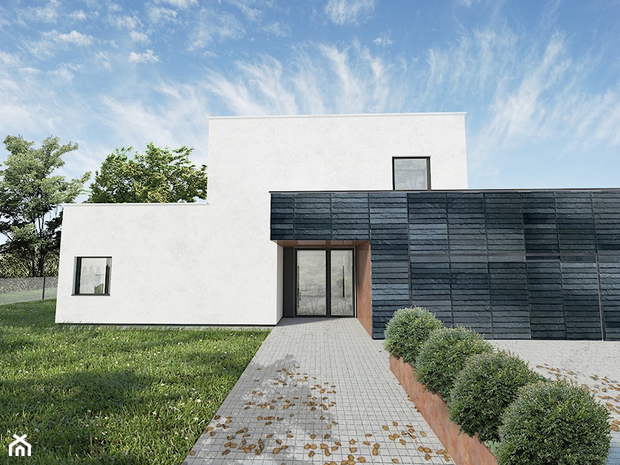 Projekt domu w Gliwicach - Domy, styl nowoczesny - zdjęcie od DNAarchitekci