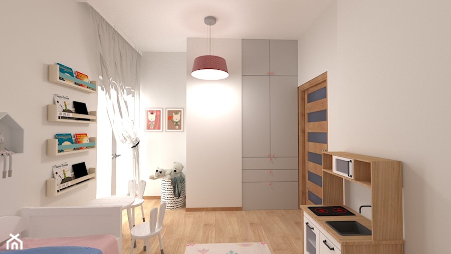 Pokój dwulatki - Pokój dziecka, styl skandynawski - zdjęcie od In-Design Projektowanie i Home Staging