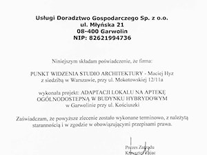 - zdjęcie od PUNKT WIDZENIA Studio Architektury