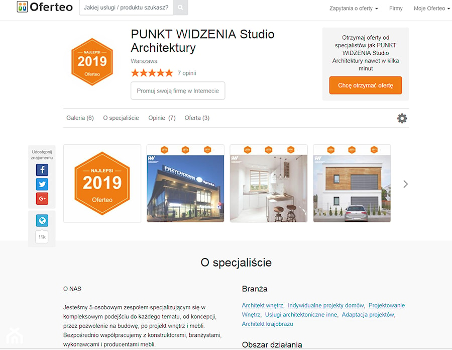 - zdjęcie od PUNKT WIDZENIA Studio Architektury