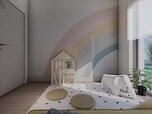 Mieszkanie w Goleniowie - Pokój dziecka, styl nowoczesny - zdjęcie od MOBULA.ARCHITEKCI