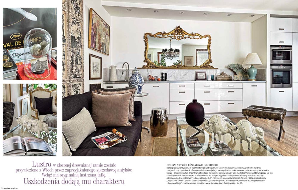 Mieszkanie kolekcjonera - publikacja w magazynie Dobre Wnętrze - Salon, styl nowoczesny - zdjęcie od Mariusz Purta P2 Foto - Homebook