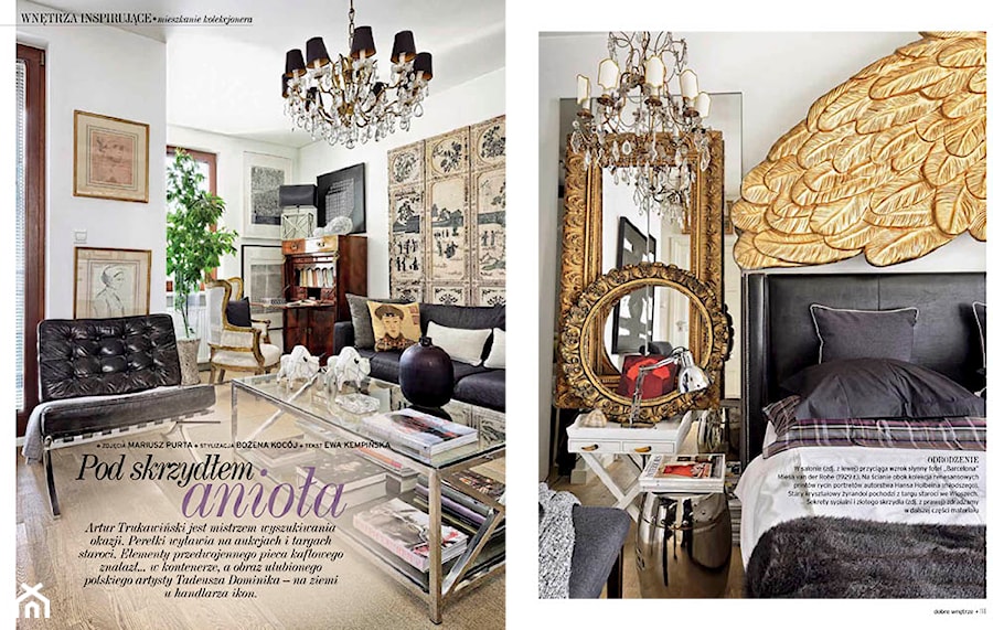 Mieszkanie kolekcjonera - publikacja w magazynie Dobre Wnętrze - Salon, styl nowoczesny - zdjęcie od Mariusz Purta P2 Foto