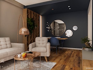 Mieszkanie w stylu nowoczesnym 2 - Salon, styl nowoczesny - zdjęcie od Outline of Design
