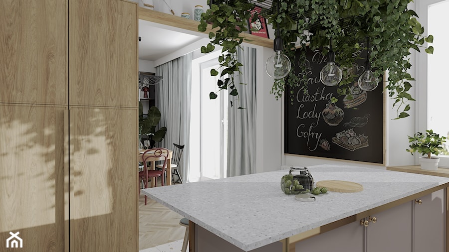 Mieszkanie w starej kamienicy - Kuchnia, styl vintage - zdjęcie od Outline of Design