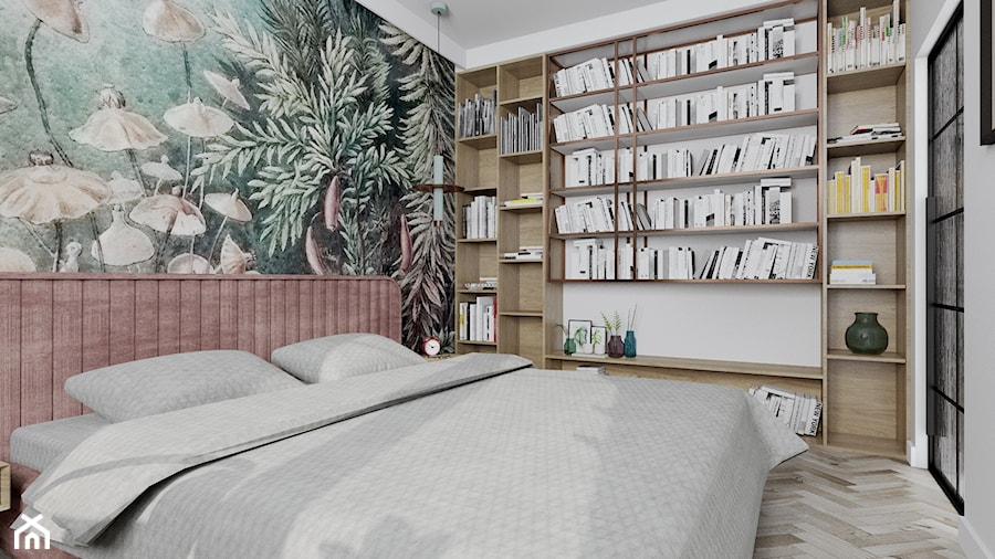 Mieszkanie w starej kamienicy - Sypialnia, styl vintage - zdjęcie od Outline of Design