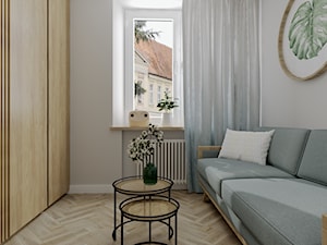 Mieszkanie w starej kamienicy - Sypialnia, styl vintage - zdjęcie od Outline of Design