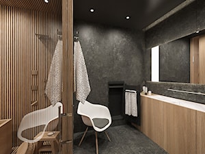 KONKURS ZEHNDER ZENIA - ŁAZIENKA W STYLU JAPOŃSKIM / JAPANDI - Łazienka, styl minimalistyczny - zdjęcie od MIRAI STUDIO