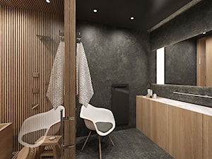 KONKURS ZEHNDER ZENIA - ŁAZIENKA W STYLU JAPOŃSKIM / JAPANDI - Łazienka, styl minimalistyczny - zdjęcie od MIRAI STUDIO