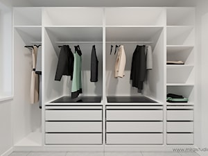 OLKUSZ, SŁONECZNA - DOM - Garderoba, styl minimalistyczny - zdjęcie od MIRAI STUDIO