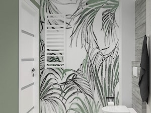 Łazienka z motywem roślinnym - zdjęcie od If Art Pracownia projektowania Wnętrz