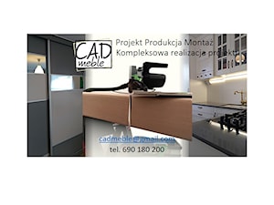 CAD MEBLE - realizacje projektów / montaż u Klienta - Domy, styl nowoczesny - zdjęcie od CAD meble