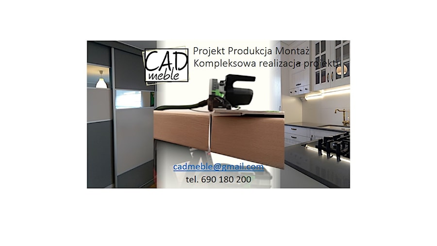 CAD MEBLE - realizacje projektów / montaż u Klienta - Domy, styl nowoczesny - zdjęcie od CAD meble