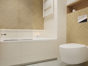 Drewno w łazience - Łazienka, styl nowoczesny - zdjęcie od JTG Design