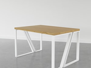 Rozkładany stół dębowy loftowy z kolekcji OAK RIG - zdjęcie od ILOFTU