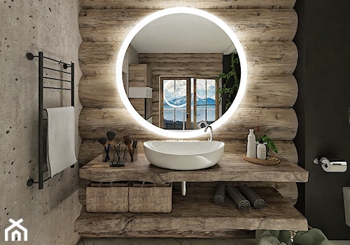 Góralska łazienka - zdjęcie od Chrobotek Design