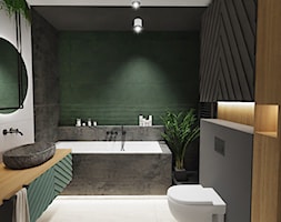Łazienka z zielenią - zdjęcie od Chrobotek Design - Homebook