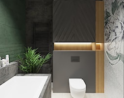Łazienka z zielenią - zdjęcie od Chrobotek Design - Homebook