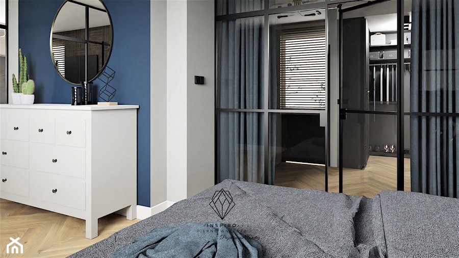Mieszkanie Styl Industrialy/Loft - Garderoba, styl nowoczesny - zdjęcie od INSPIRO Studio Projektowania Wnętrz