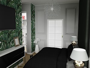 Sypialnia mała, styl klasyczny - zdjęcie od INSPIRO Studio Projektowania Wnętrz