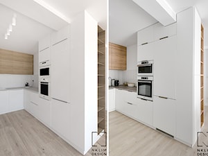 Projekt mieszkania o pow. 63 m2 w Świdnicy - Kuchnia, styl nowoczesny - zdjęcie od Natalia Klim-Matuszewska