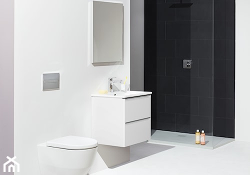 KOLEKCJA PRO - Średnia bez okna łazienka, styl minimalistyczny - zdjęcie od Laufen