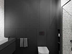 Cozy minimalism - Łazienka, styl minimalistyczny - zdjęcie od PROSTY UKŁAD - ARCHITEKTURA WNĘTRZ