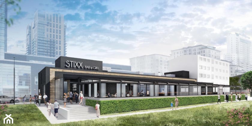 STIXX BAR & GRILL WARSZAWA - zdjęcie od Wądołowski Architekci