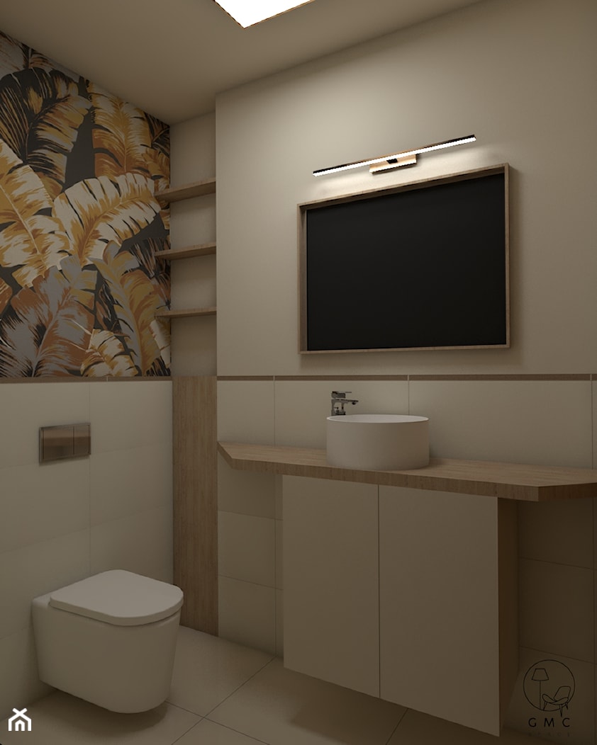 Toaleta z liśćmi - zdjęcie od gmcspace - Homebook