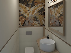 Toaleta z liśćmi - zdjęcie od gmcspace