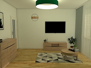 Pokój gościnny - Zielona Żabka - Średni biały salon, styl tradycyjny - zdjęcie od gmcspace