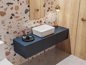 Inspiracje - Średnia bez okna łazienka, styl nowoczesny - zdjęcie od Komfort Łazienki