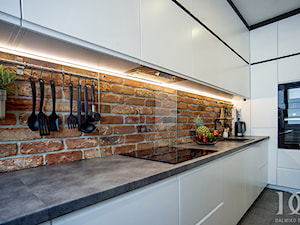 Cegła we wnętrzach - Kuchnia, styl nowoczesny - zdjęcie od Vandersanden