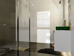 Zielona Góra - ekskluzywna łazienka - Łazienka, styl glamour - zdjęcie od ARTchitektura Michalewicz