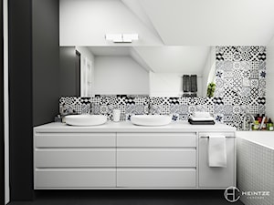 Projekt łazienki - Łazienka, styl nowoczesny - zdjęcie od heintze concept