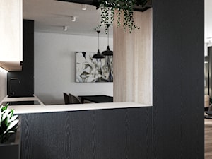 Salon z otwarta kuchnią - Kuchnia, styl nowoczesny - zdjęcie od heintze concept