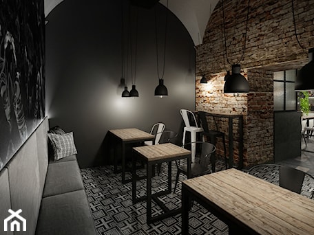 Aranżacje wnętrz - Wnętrza publiczne: WNĘTRZA RESTAURACJI WE WROCŁAWIU - GOOD TIME DESIGN pracownia projektowa. Przeglądaj, dodawaj i zapisuj najlepsze zdjęcia, pomysły i inspiracje designerskie. W bazie mamy już prawie milion fotografii!