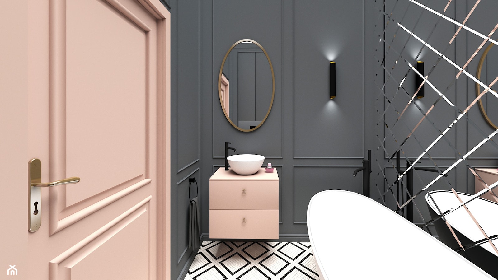 łazienka paryska - zdjęcie od MIJO architecture - Homebook